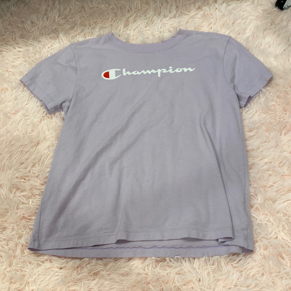 Light purple champion shirt